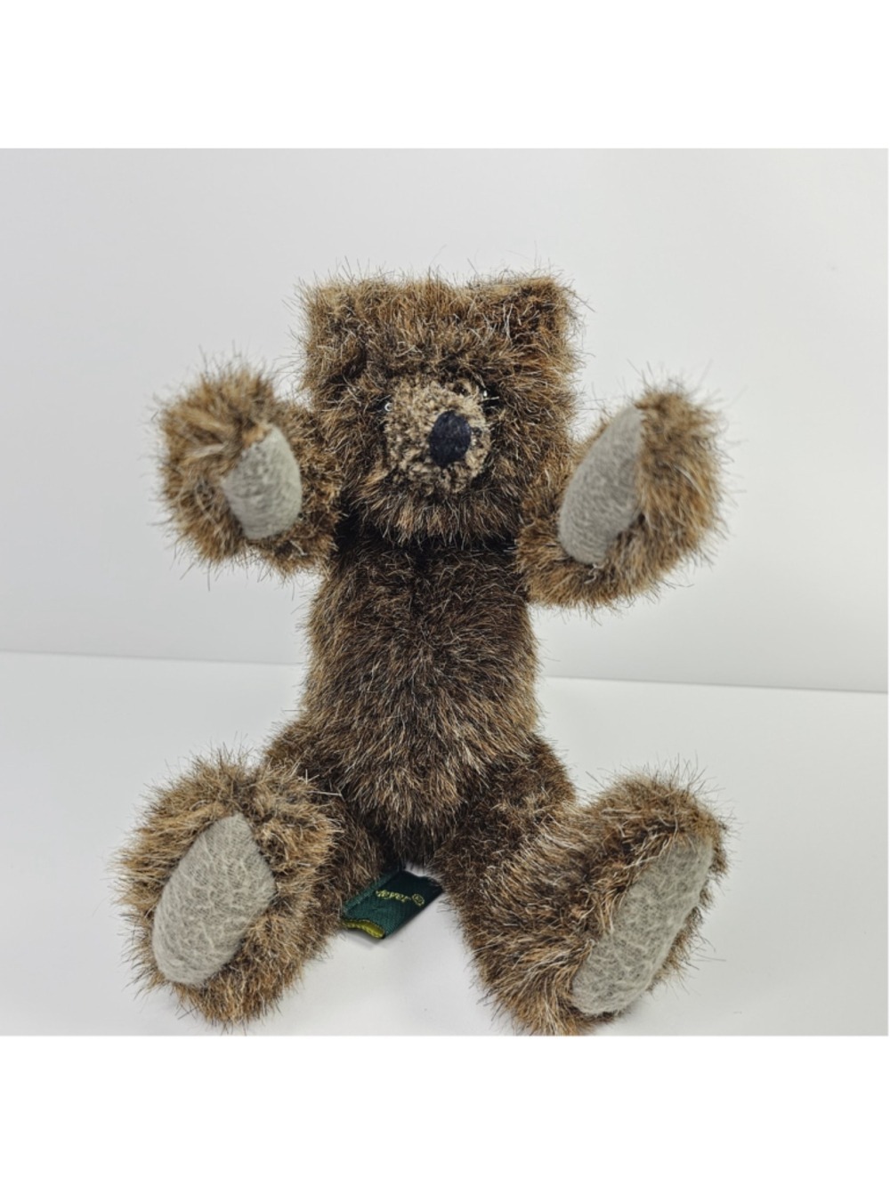 1993 Mary Meyer Green Mountain Bears 8" Poseable Teddy Bear Plush Vintage